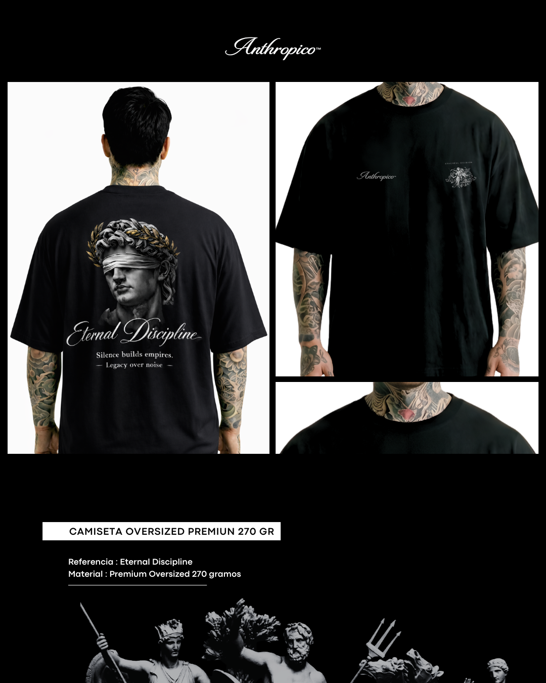 PACK X2 OVERSIZE PREMIUM  ETHERNAL DIVISION  (ALTO GRAMAJE)