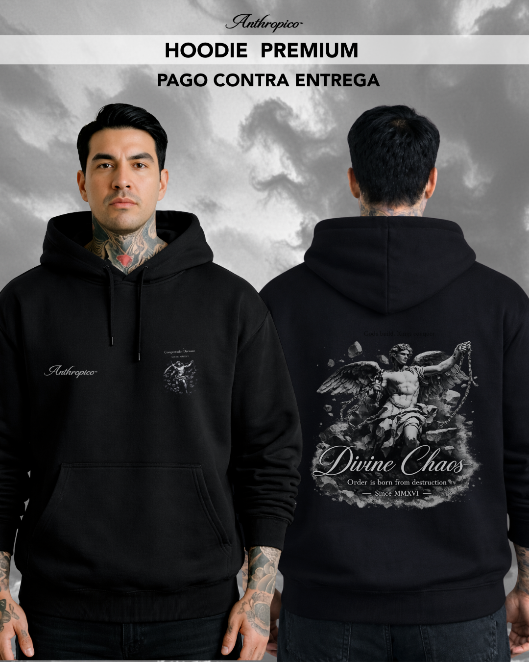 HOODIE PREMIUM DIVINE CHAOS