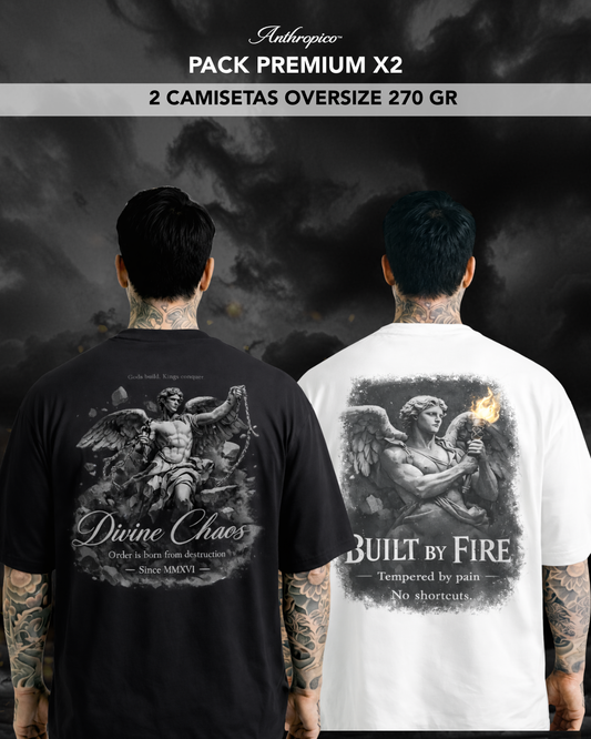 PACK X2 OVERSIZE PREMIUM  DIVINE CHAOS(ALTO GRAMAJE)